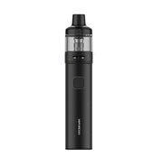 Vaporesso GTX GO 40 Vape Pod Kit in Black – compact and stylish pen-style device with a matte black finish, 1500mAh built-in battery, magnetic pod connection, and compatibility with GTX coils for consistent, flavorful vaping.